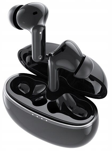 Бездротові вкладиші‑навушники Bemi Tutti BBTATUTBB Bluetooth 5.1 Чорні (6972689172429) - зображення 3