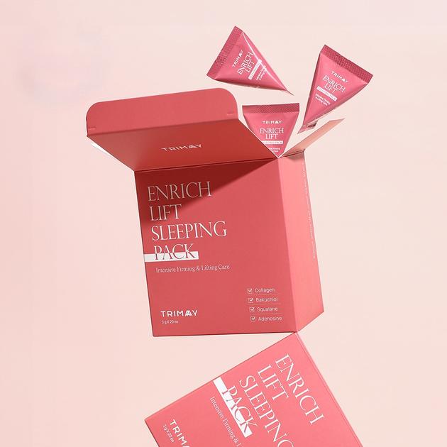 Maseczka do twarzy Trimay Enrich Lift liftingująca 20 x 3 g (8809822540594) - obraz 4