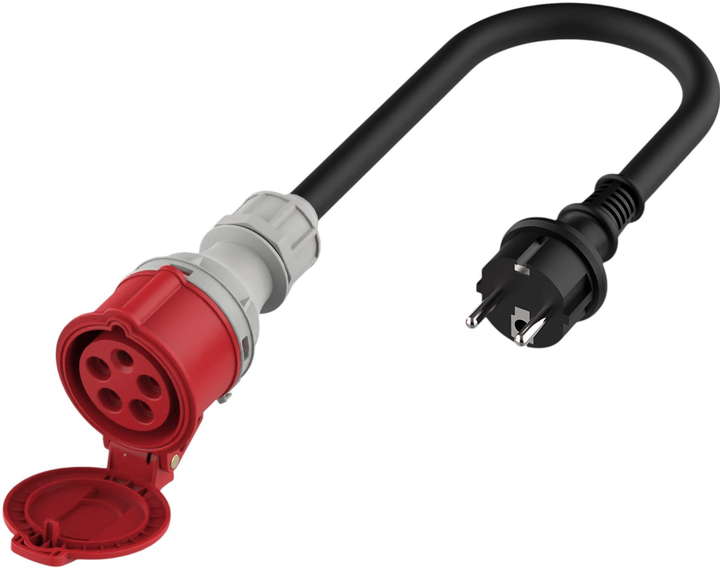 Адаптер Platinet EV Schuko 16 A на CEE 16 A (EV_A11C35S) - зображення 1