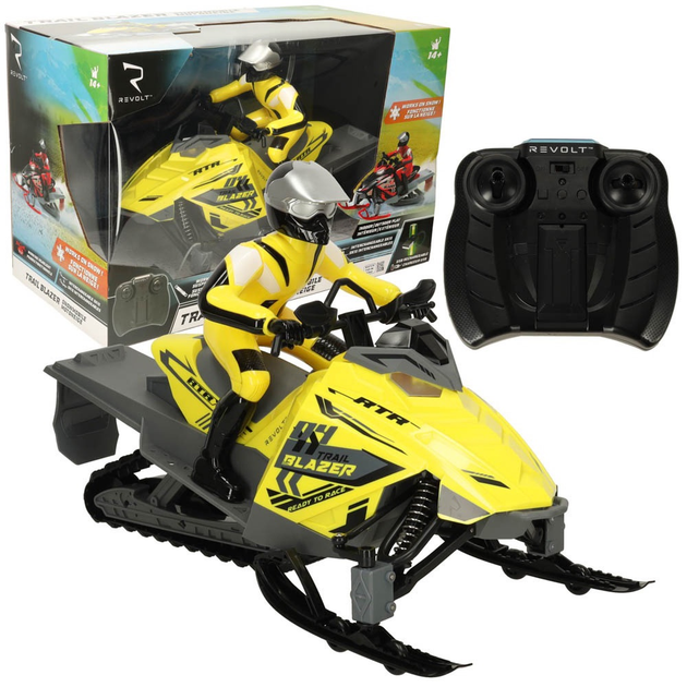 Снігохід радіокерований KIK Revolt TG1016 Жовтий (5903039752337) - зображення 1