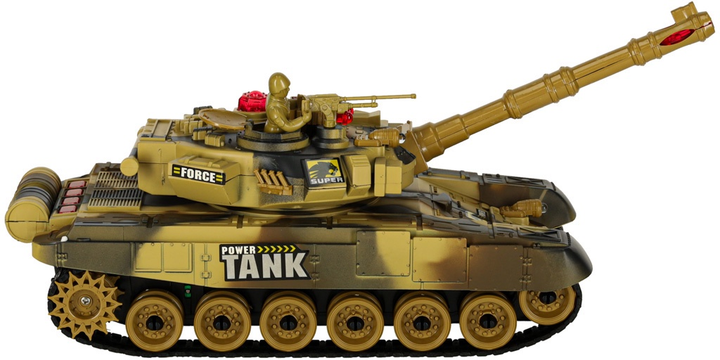 Танк радіокерований KIK War Tank 9993 Пустельний (5903039720626) - зображення 5