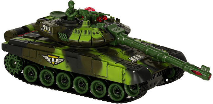 Танк радіокерований KIK War Tank 9993 Хакі (5901779361482) - зображення 4