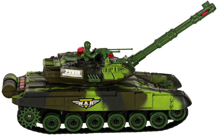 Танк радіокерований KIK War Tank 9993 Хакі (5901779361482) - зображення 6