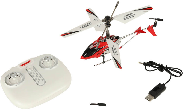 Гелікоптер радіокерований KIK S107H Червоний (5903039706347) - зображення 6