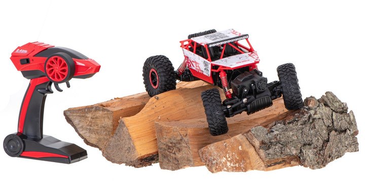 Автомобіль радіокерований KIK Rock Through Червоний (5901779365428) - зображення 10