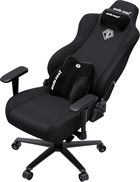 Fotel gamingowy Anda Seat Novis Plus XL Black Fabric (AD23YC-XL-01-B-F-B04) - obraz 7