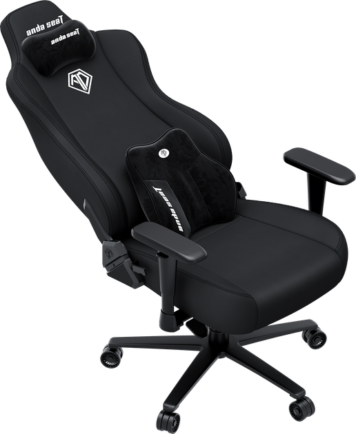 Fotel gamingowy Anda Seat Novis Plus XL Black Fabric (AD23YC-XL-01-B-F-B04) - obraz 8