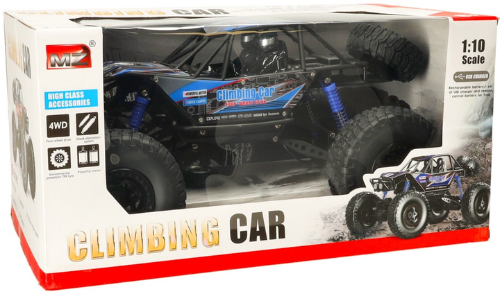 Автомобіль радіокерований KIK Climbing Car Синій (5903039717633) - зображення 1