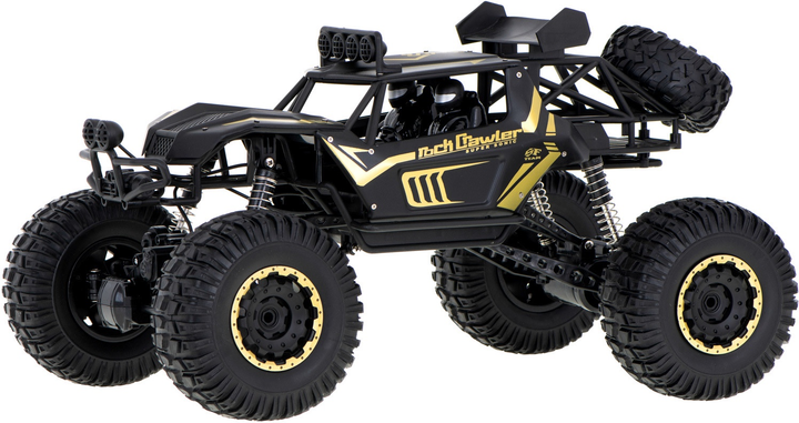 Автомобіль радіокерований KIK Rock Crawler металевий Чорний (5903039719514) - зображення 1