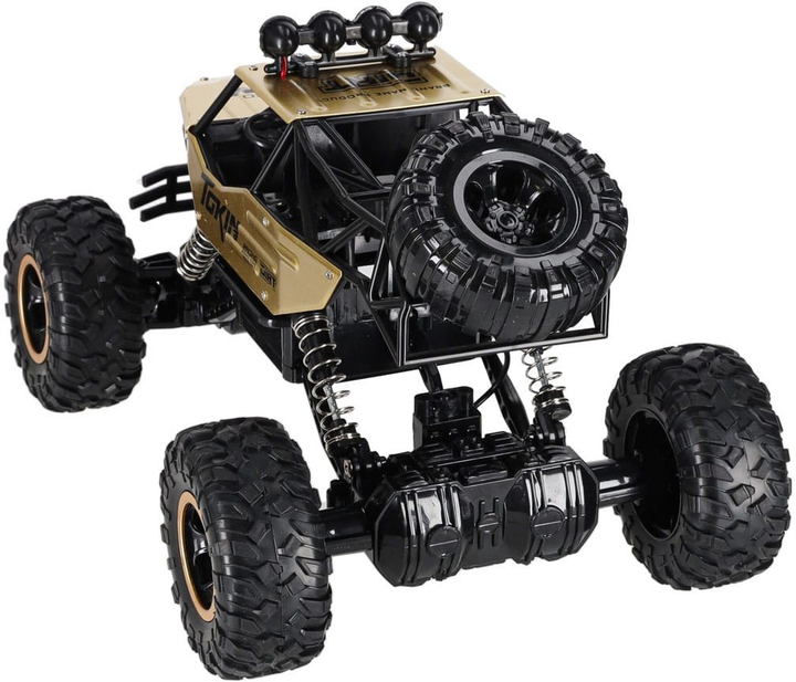Автомобіль радіокерований KIK Rock Crawler Золотий (5903039719057) - зображення 6