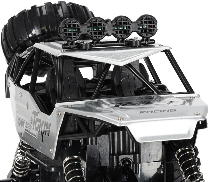 Автомобіль радіокерований KIK Rock Crawler Срібний (5903039719064) - зображення 10