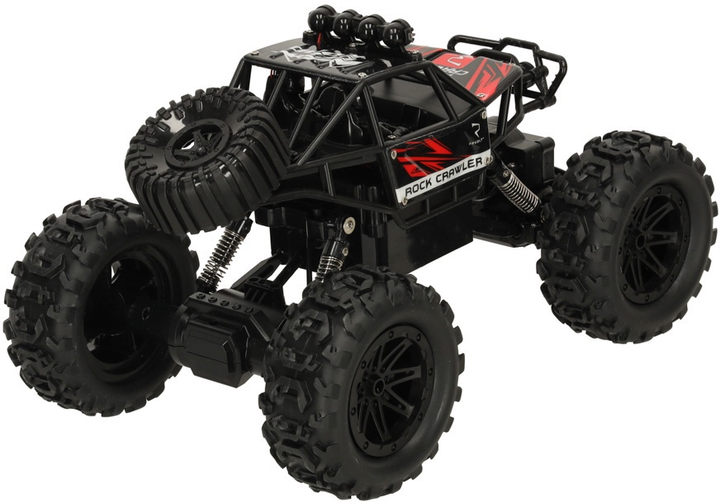 Автомобіль радіокерований KIK Rock Crawler Чорний (5903039752320) - зображення 3