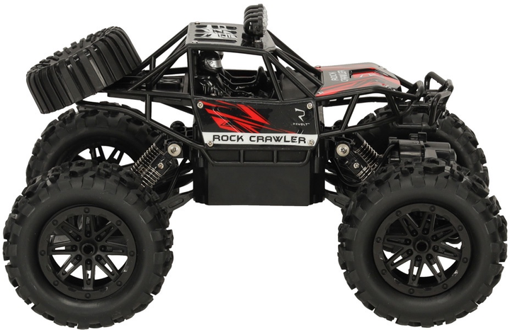 Автомобіль радіокерований KIK Rock Crawler Чорний (5903039752320) - зображення 4