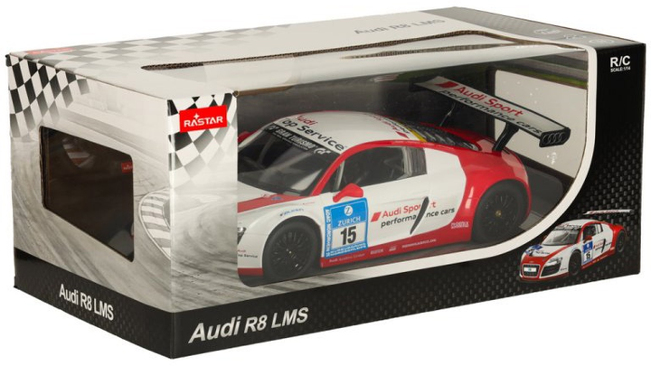 Автомобіль радіокерований Rastar 47510 Audi R8 LMS Performance (5903039753778) - зображення 1