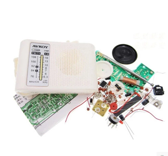 Конструктор радио Digital CF210SP AM/FM DIY набор портативное (1003-168-00) - изображение 4