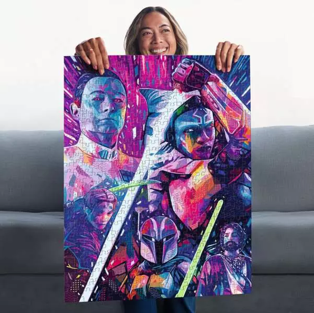 Пазл Ravensburger Star Wars Асока 500 елементів 12001340 (4005555013402) - зображення 4