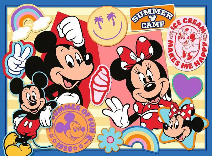 Puzzle Ravensburger Mickey and Minnie 200 elementów 12004136 (4005555041368) - obraz 2