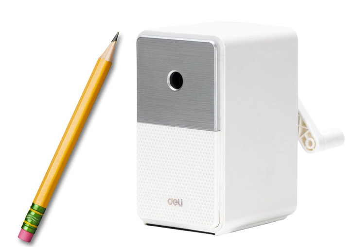 Стругачка LEAN Toys з контейнером і регулюванням леза Біла (5905991023906) - зображення 2