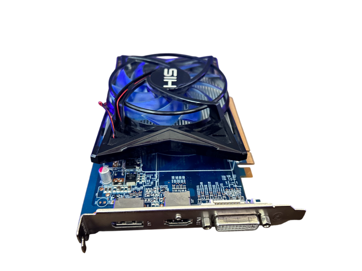 Видеокарта HD 7750 1GB HIS Б/B - Б/У - изображение 3