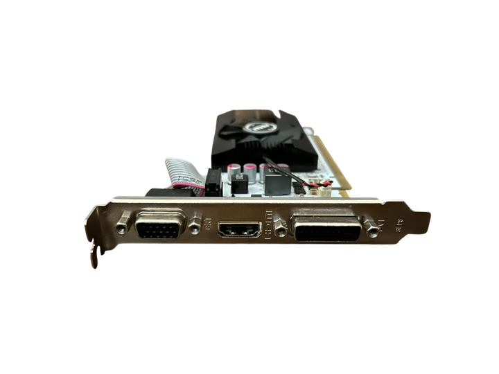 Видеокарта GT 730 2GB MSI GDDR5 (N730K-2GD5LP/OC) Б/B - Б/У - изображение 4