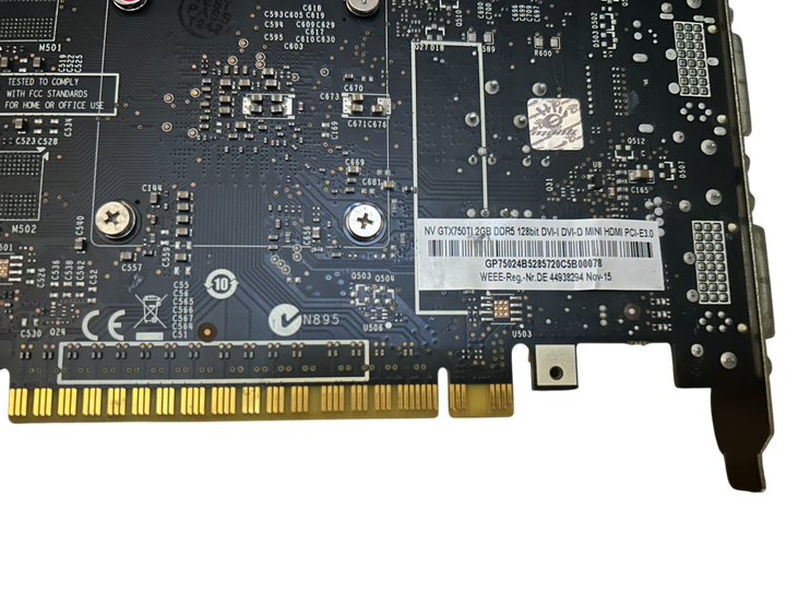 Видеокарта GTX 750Ti 2GB Manli GDDR5 Б/У - изображение 6