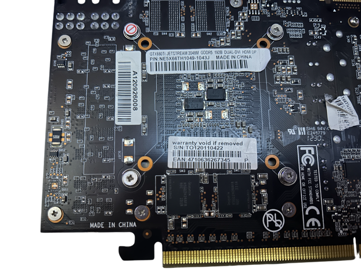 Видеокарта GTX 660Ti 2GB Palit Jetstream GDDR5 (NE5X66TH1049-1043J) Б/У - изображение 6