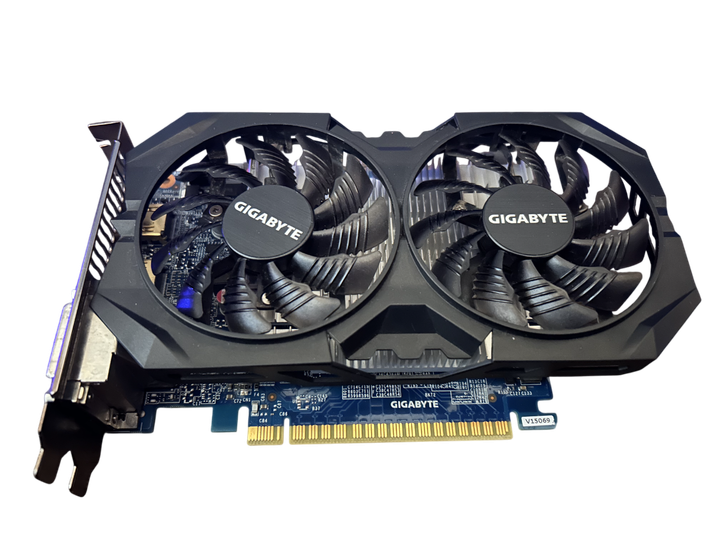 Видеокарта GTX 750Ti 2GB Gigabyte (GV-N75TOC2-2GI) Б/У - изображение 2