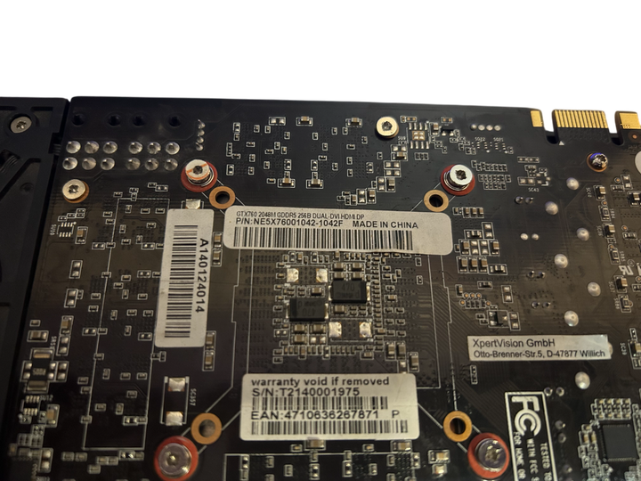 Видеокарта GTX 760 2GB Palit GDDR5 (NE5X76001042-1042F) Б/У - Фото 6 Видеокарта GTX 760 2GB Palit GDDR5 (NE5X76001042-1042F) Б/У - изображение 6