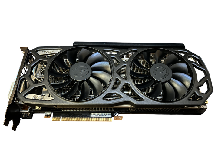 Видеокарта EVGA GeForce GTX 1080Ti 11GB GDDR5X (11G-P4-6393-KR) Б/У - Фото 1 Видеокарта EVGA GeForce GTX 1080Ti 11GB GDDR5X (11G-P4-6393-KR) Б/У - изображение 1