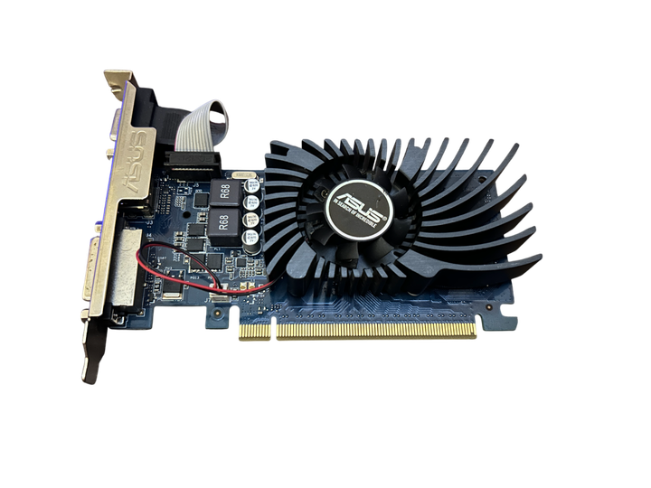 Видеокарта GT 730 2GB Asus GDDR5 (GT730-2GD5-BRK) Б/У - Фото 2 Видеокарта GT 730 2GB Asus GDDR5 (GT730-2GD5-BRK) Б/У - изображение 2