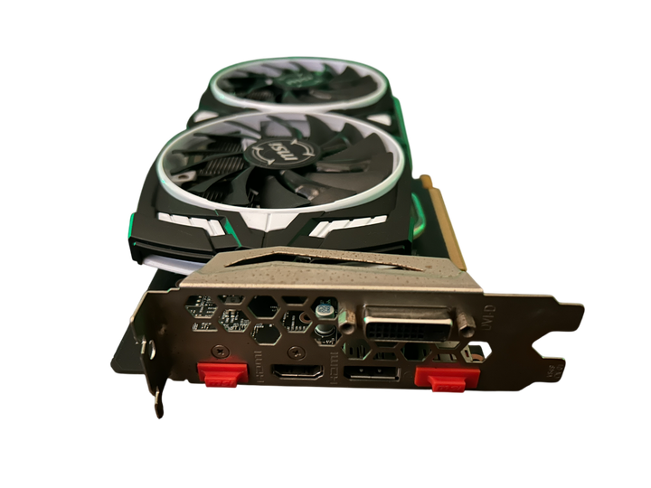 Видеокарта GTX 1060 3GB MSI Armor GDDR5 (GeForce GTX 1060 ARMOR 3G OCV1) Б/B - Б/У - изображение 5