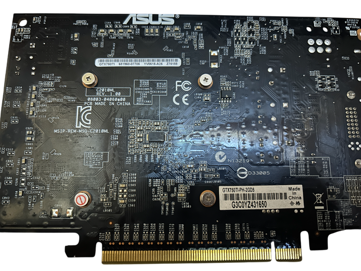 Видеокарта GTX 750Ti 2GB Asus GDDR5 (GTX750TI-PH-2GD5) Б/B - Б/У - изображение 5