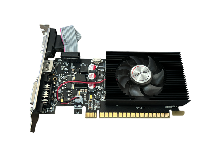 Видеокарта GT 730 4GB AFOX DDR3 (AF730-4096D3L6 DDR3) Б/У - изображение 2