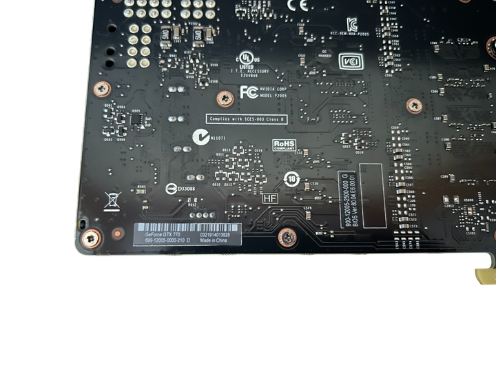 Відеокарта GTX 770 2GB NVIDIA GDDR5 (GeForce GTX 770) Б/В - зображення 6