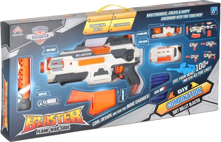 Blaster modularny KIK 4w1 30 strzałek KX6221 (5903039715950) - obraz 11