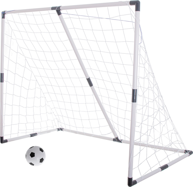 Футбольні ворота KIK 2в1 185x120x70 cм KX4875 (5903039737068) - зображення 2