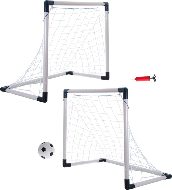 Футбольні ворота KIK 2в1 185x120x70 cм KX4875 (5903039737068) - зображення 4