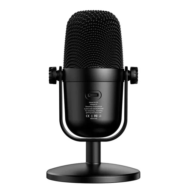 Мікрофон Onikuma M830 Чорний - изображение 2