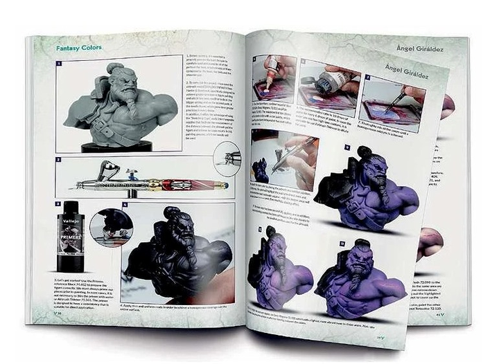 Книга Vallejo Фантазійні кольори Техніки фарбування за допомогою фарб з серії Game Color (видання англійською) (9788409555956) - зображення 3