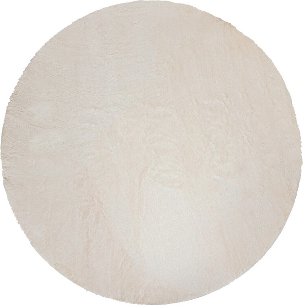 Круглий килим Atmosphera Couka 118 см Білий (3560232956355) - зображення 1
