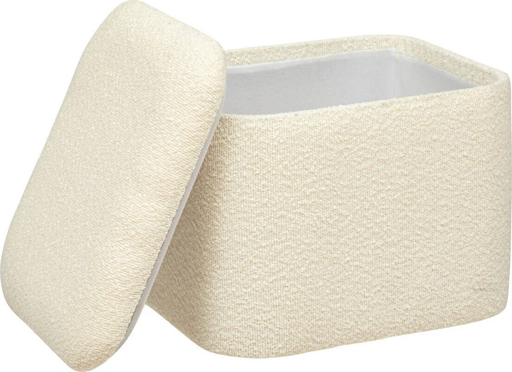 Пуфи Atmosphera Dani з місцем для зберігання 2 шт Бежеві (3560232705625) - зображення 3