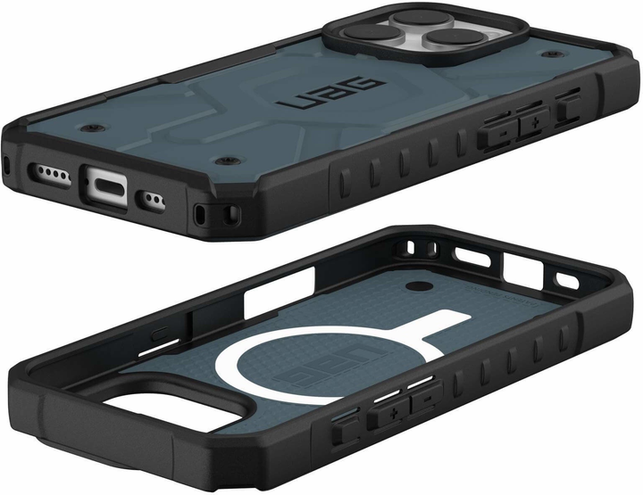 Панель UAG Pathfinder Magsafe для Apple iPhone 16 Pro Cloud Blue (AW82-0A5) - зображення 3