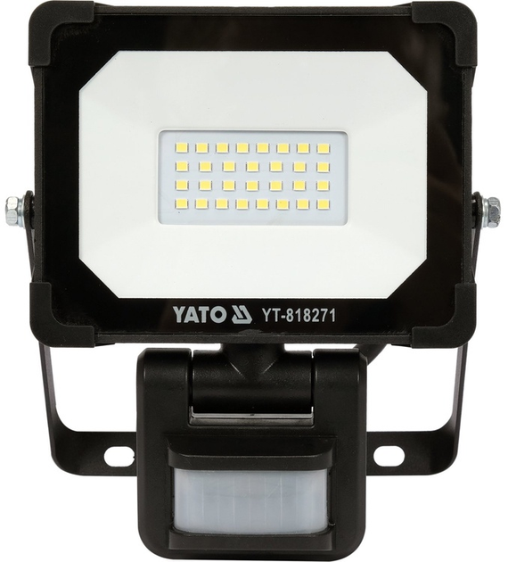 Reflektor YATO YT-818271 z czujnikiem ruchu SMD LED 20 W 1900 lm (5906083083709) - obraz 2