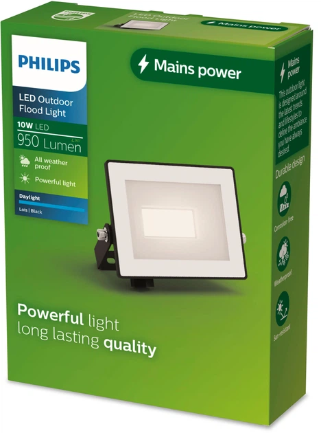 Прожектор Philips Lois flood BL 10W 50K HV (929004641501) - зображення 2
