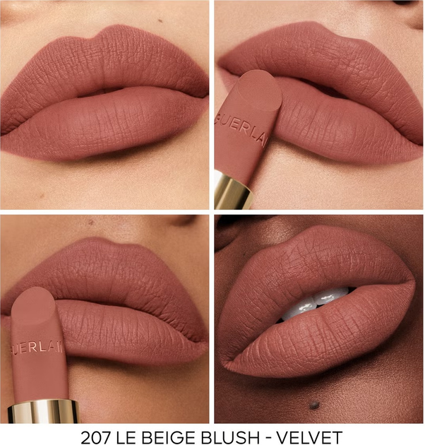 Змінний блок Помада для губ Guerlain Rouge G Velvet 207 Le Beige Blush 3.5 г (3346470442986) - зображення 3