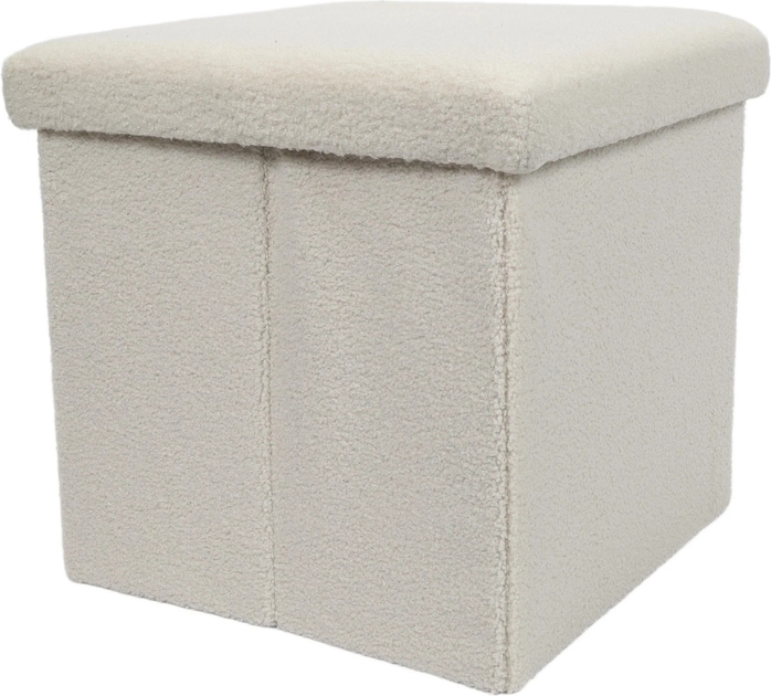 Pufa Storage solutions Bini ze schowkiem Beżowa (5902973458718) - obraz 1