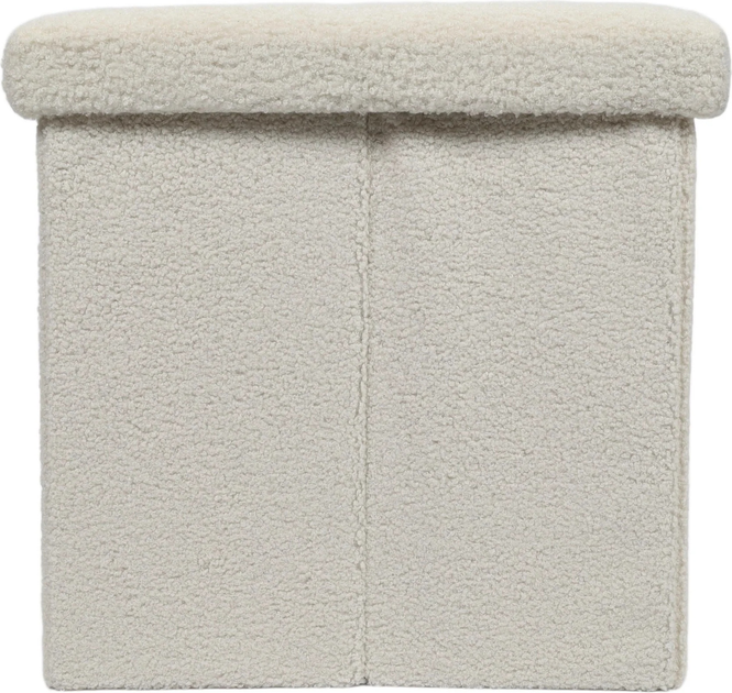 Pufa Storage solutions Bini ze schowkiem Beżowa (5902973458718) - obraz 2