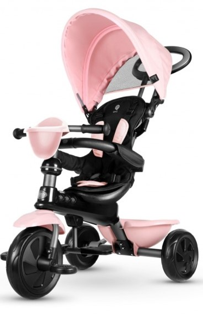 Rowerek trójkołowy Qplay Cosy Różowy 4106 (5061047480403) - obraz 1