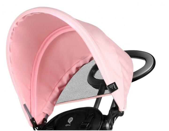 Rowerek trójkołowy Qplay Cosy Różowy 4106 (5061047480403) - obraz 4