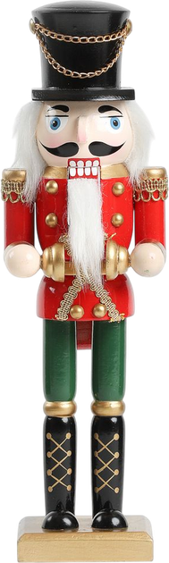 Figurka Homla dziadek do orzechów z talerzami 30 cm (5904183836102) - obraz 1